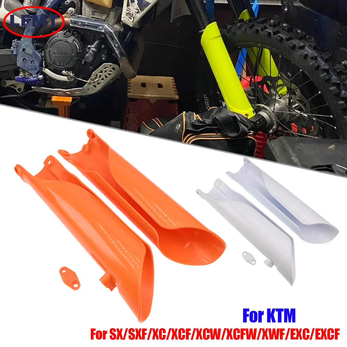 Accesorios para Motocicleta KTM 2024, Protector de Horquilla, Amortiguador, Cubierta Protectora, Piezas para EXC EXCF XC SXF 150 250 300 350 450 Enduro