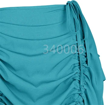 Red Gothic High-Low Maxi Skirt 5 Steampunk Women Skirts Gothic Irregular Shirring Pleated Party Maxi Long Skirt High Low Costumes Punk Sexy Corset Plus Size Red 5