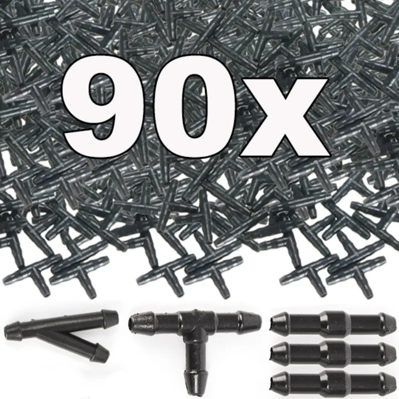 18-90x ممسحة السيارة رذاذ الأنابيب المشتركة T Y I نوع الزجاج الأمامي غسالة الأنابيب فوهة ممسحة تنظيف خرطوم المياه أنبوب مشترك اكسسوارات السيارات