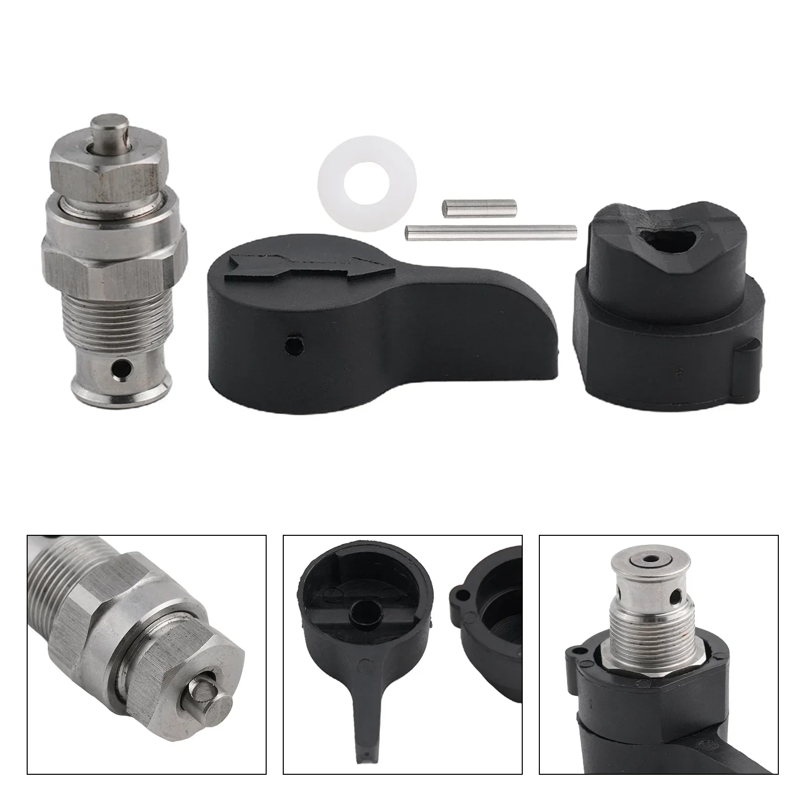 Reliable Airless Paint Sprayer Return Valve Repair Kit for 390395490495590595 Complete with Stainless Steel Valve