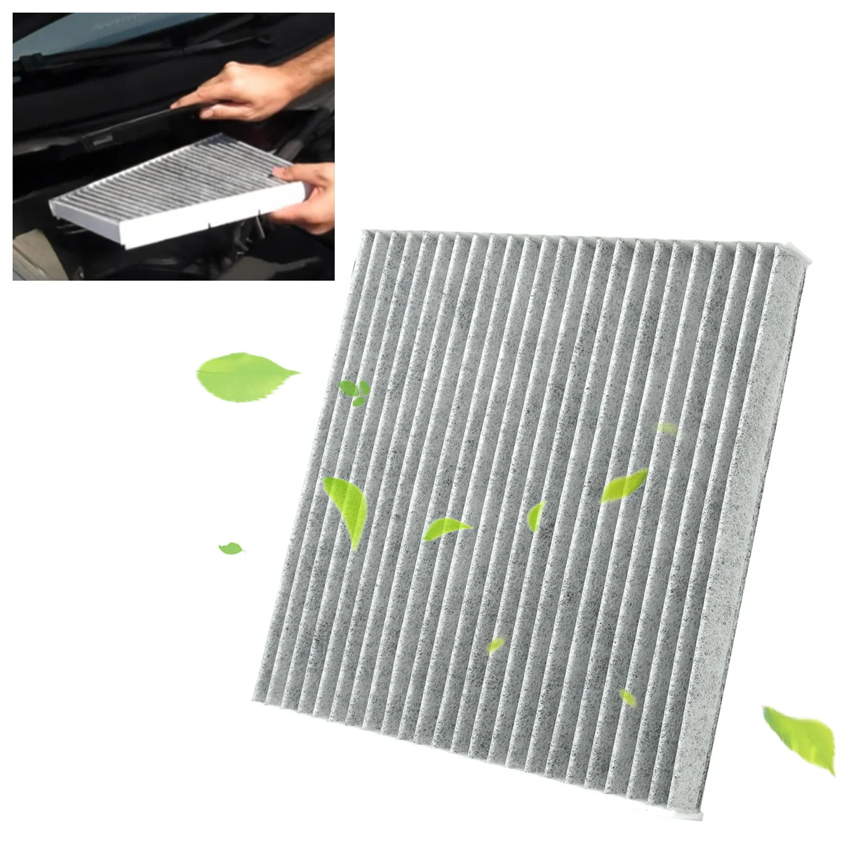 Car Cabin Air Filter 87139-02020 for Toyota RAV4 4Runner Camry Sequoia Prius Sienna Avalon Corolla Auto Filters Carbon Fiber