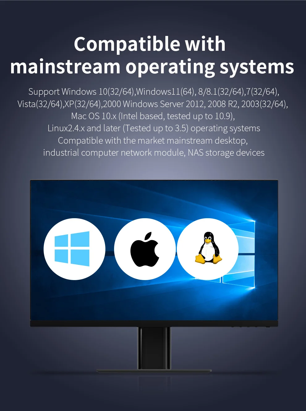 Comfast placa de rede pci-e para pci express rj45 gigabit ethernet lan 2.5g 1000mbps adaptador wi-fi para desktop windows/linux/mac os
