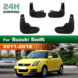 Front Rear Mud Flaps For Suzuki Swift 2011 -2016 2012 2013 Fender Splash Guards Mudguards Car Accessories