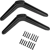 Universal TV Stand Base Table Top TV Legs for TCL RokuTelevisions with Screws 32-65 Inch TV Stand Mount