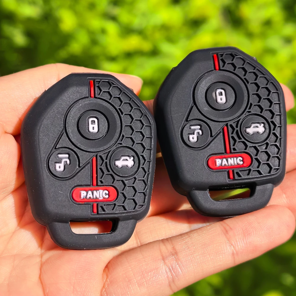 4 Buttons Car Remote Key Cover Shell Fob Skin Jacket Fit for Subaru Legacy Tribeca Impreza Forester XV Protect