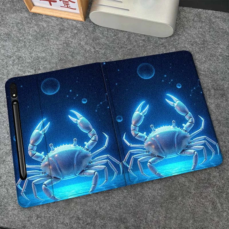 

Crab Cow Popular Art Gift For Samsung Galaxy Tab S10 S9 S8 S7 FE Lite Soft Flexible Support Tablet Case