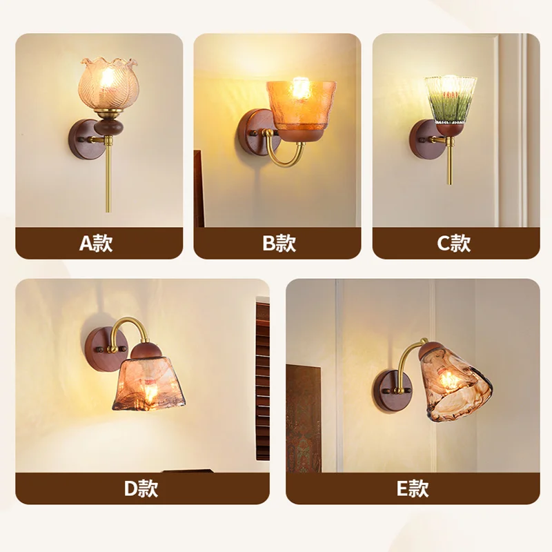 Retro Wood Wall Lam…