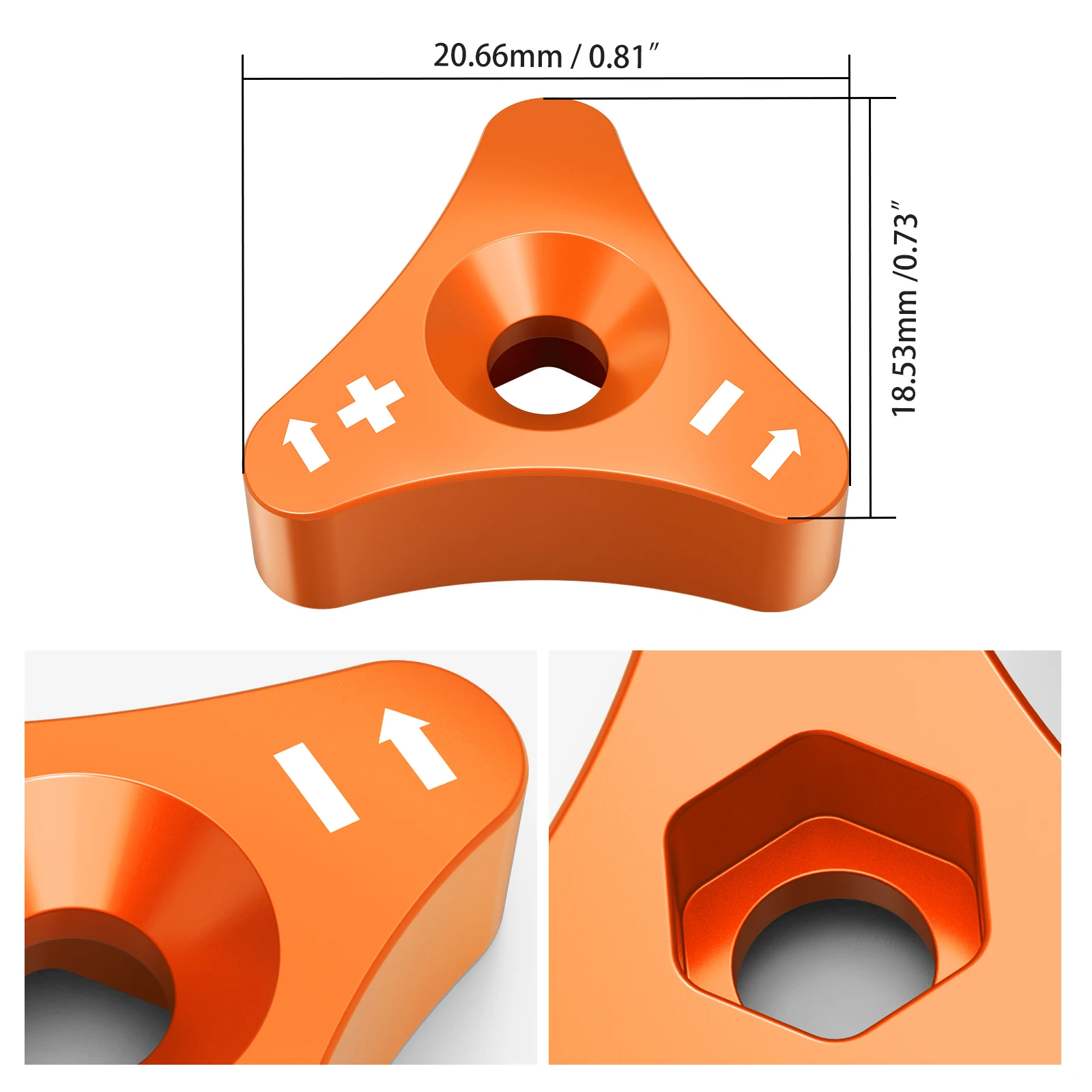 NICECNC For KTM EXC 300 EXCF 350 SX 125 SXF 450 690 ENDURO Husqvarna TE 300 FE 450 48mm Front Fork Shock Absorber Adjusters Knob