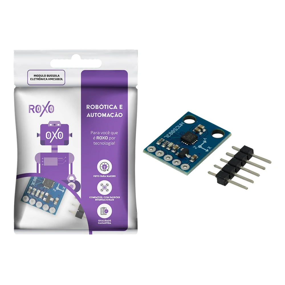 Hmc5883l Compass Magnetometer 3 Axis-RoXo