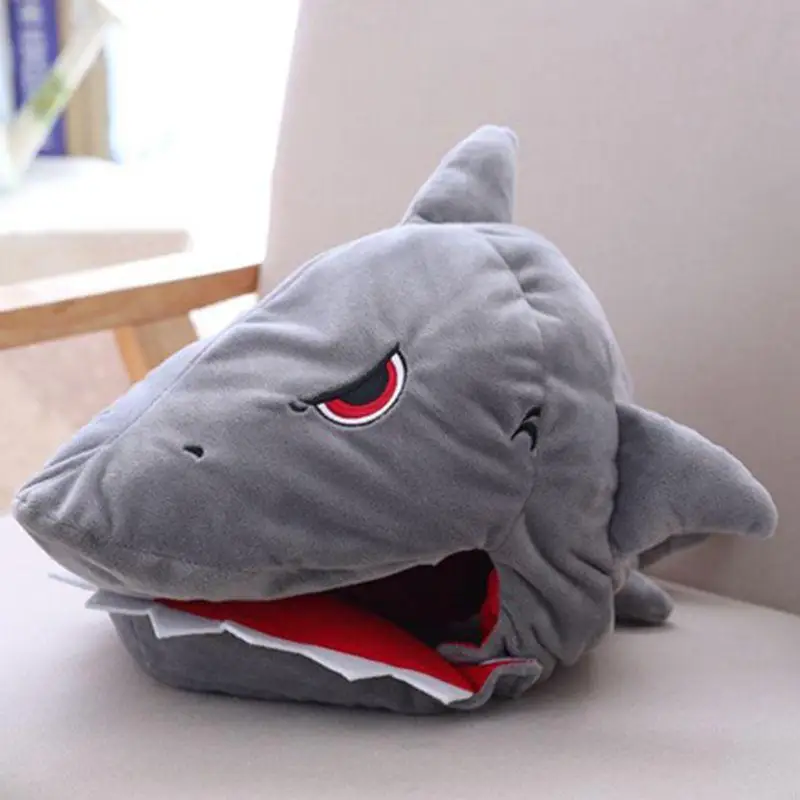 Lxad Plush Shark Hat Caricon