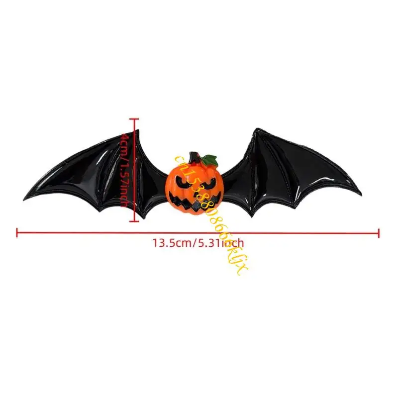 1pc clip per capelli con artiglio da pipistrello 1pc per evento in costume barrette in resina accessorio gotico comodo a 066c