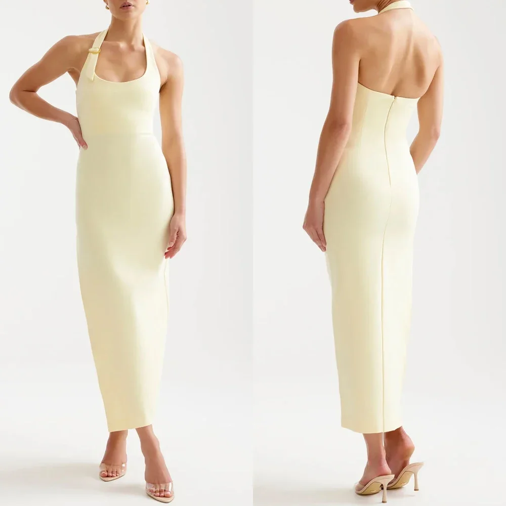 

Изысканное вечернее платье Limoncello А-силуэта на заказ: элегантное, высококачественное, для торжественных случаев, выпускных вечеров и вечеринок, для женщин