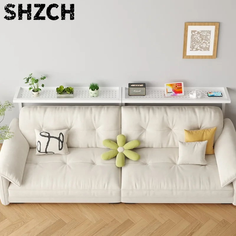 Multi-Functional Narrow Sofa Back Table Space-Saving Stable Weight Bearing Storage for Living Room & Bedroom Gap Organizer