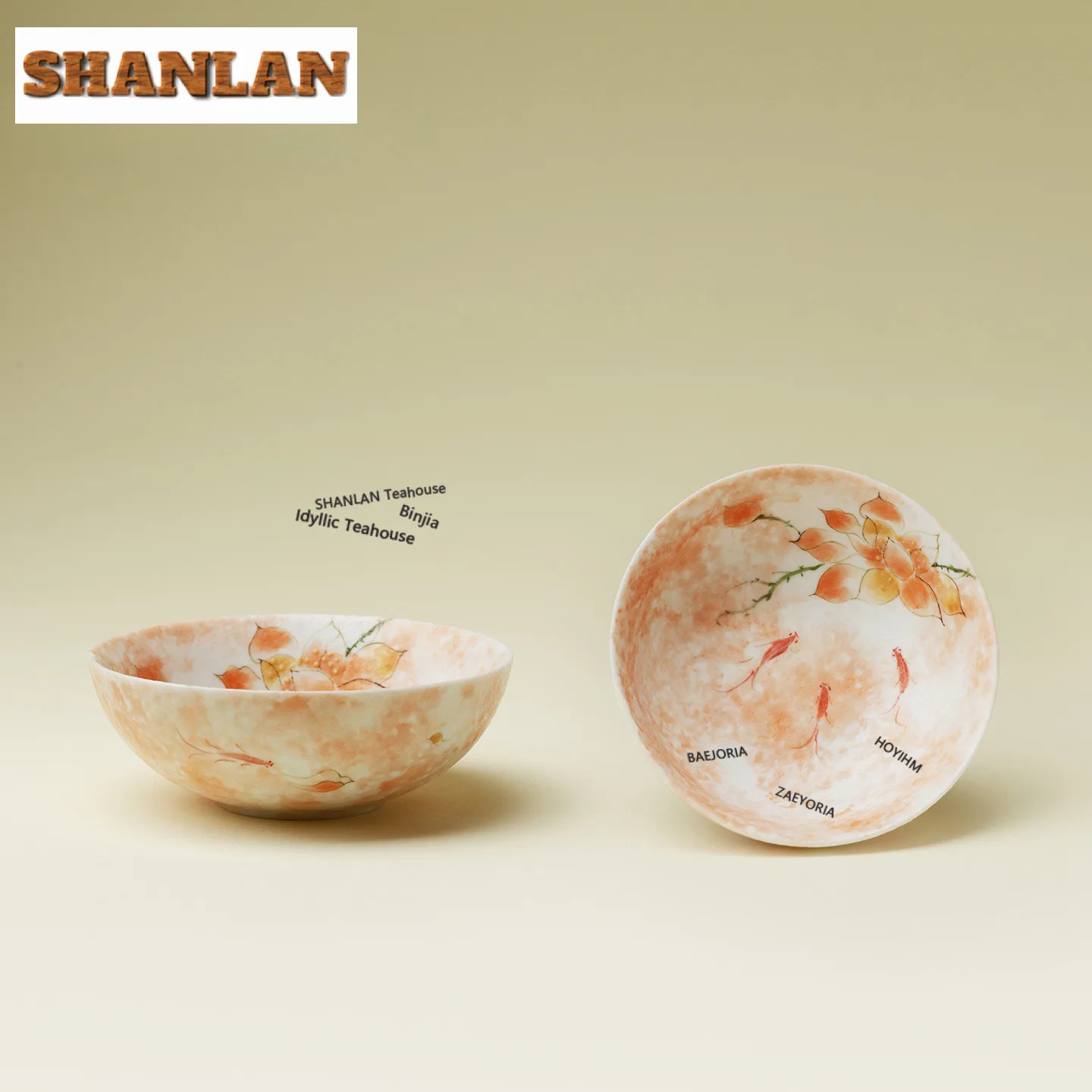 80ml Pastels Pink Magnolia Teacup Zen Tea Bowl Jug Tea-tasting Meditation Cup Jianzhan Master Cups Green Tea Household Tea Items