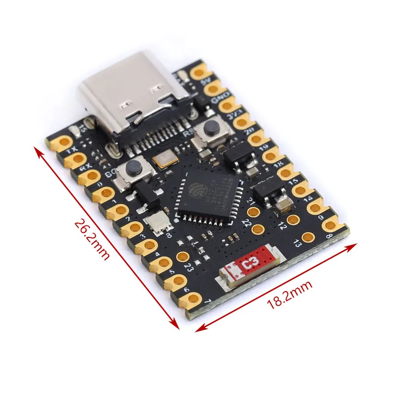 ESP32-C6 SuperMini مجلس التنمية متحكم برمجة التعلم تحكم اللوحة الأساسية