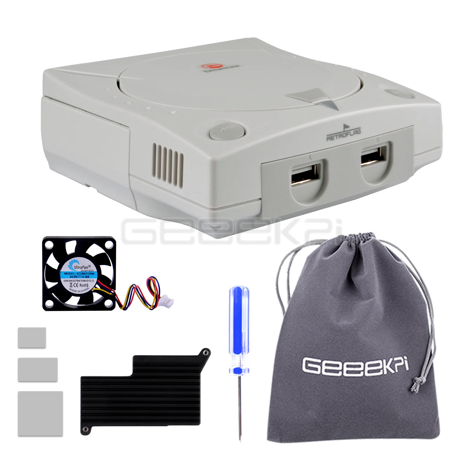 GeeekPi RF Dream case with Cooling Fan for Raspberry Pi 5