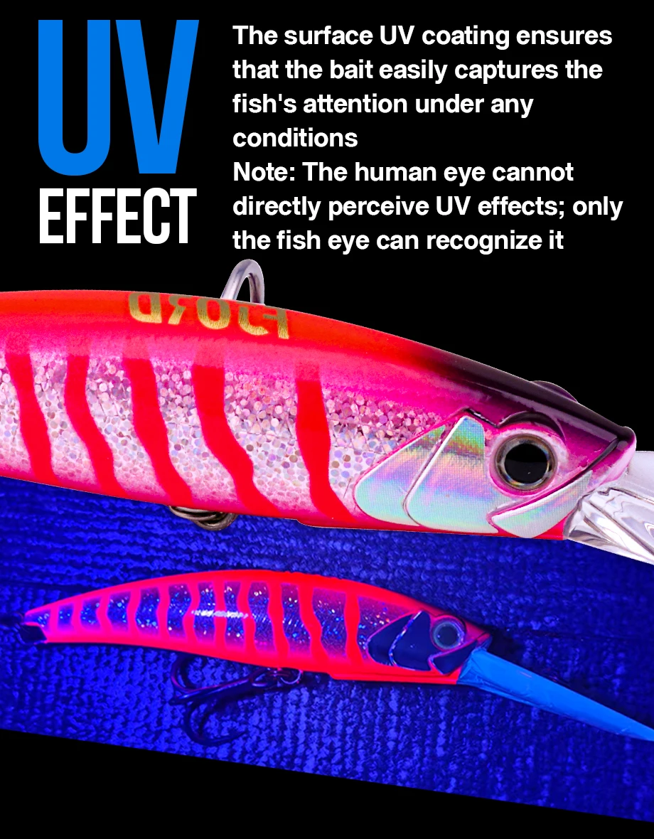 FJORD 120mm 30g Trolling Schwimmende Minnow Angeln Köder Topwater Salzwasser Meer Künstliche Köder Winter Köder Angeln Lieferungen – Detail 6