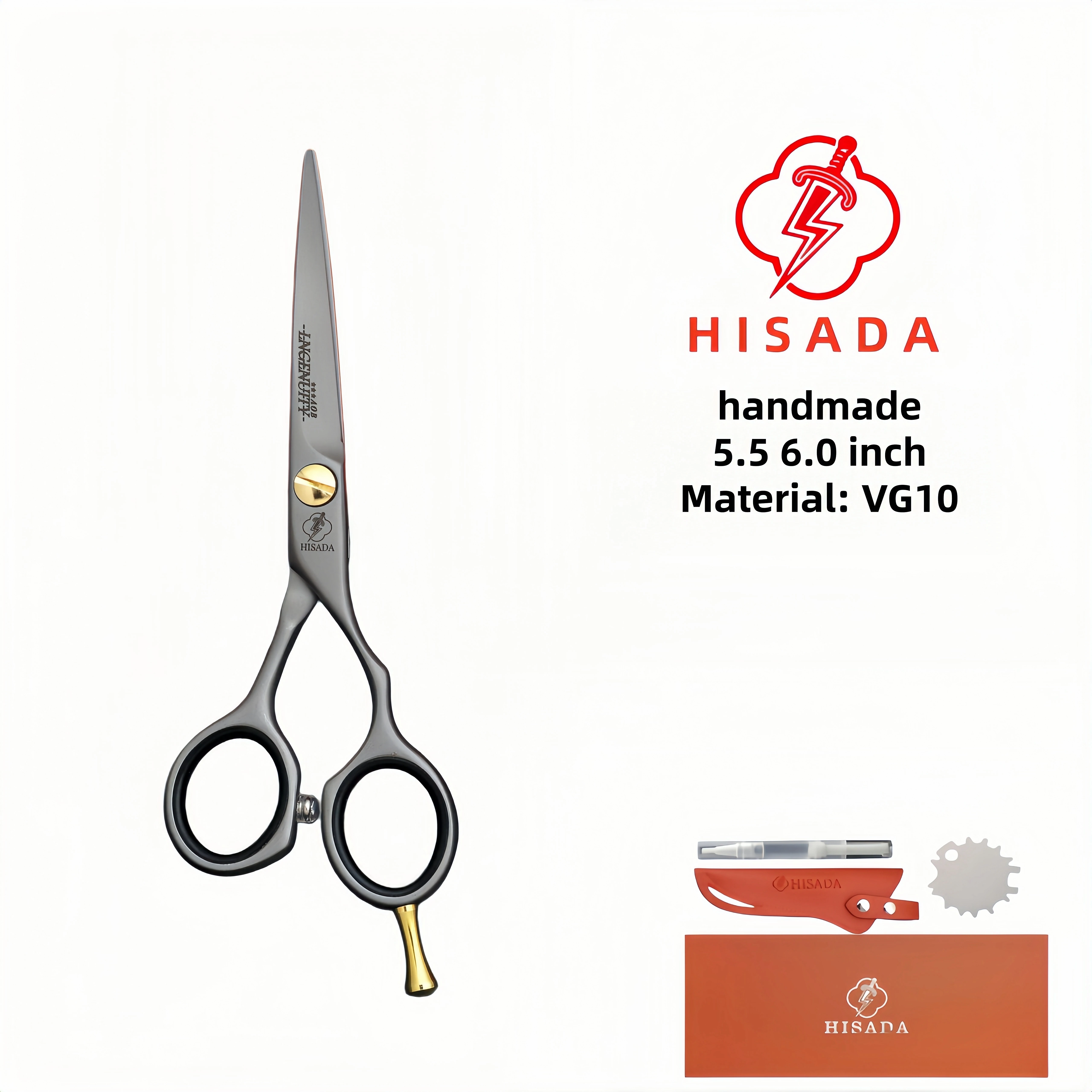 

professional barber scissors barber shop barber scissors 5.5/6.0 inch barber scissors Hair clips Hairdressing scissors