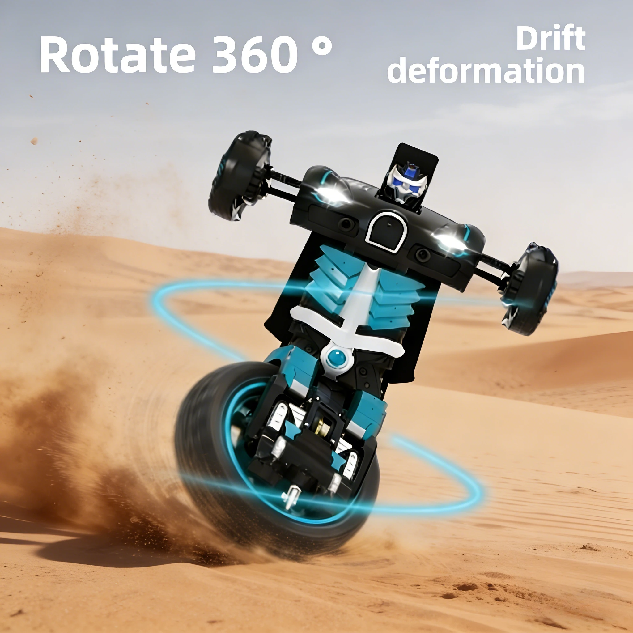 RockClimb Transformation RC Car – Robot de course rechargeable |   Jouet unisexe pour garçons et filles (à partir de 3 à 6, 8 ans)
