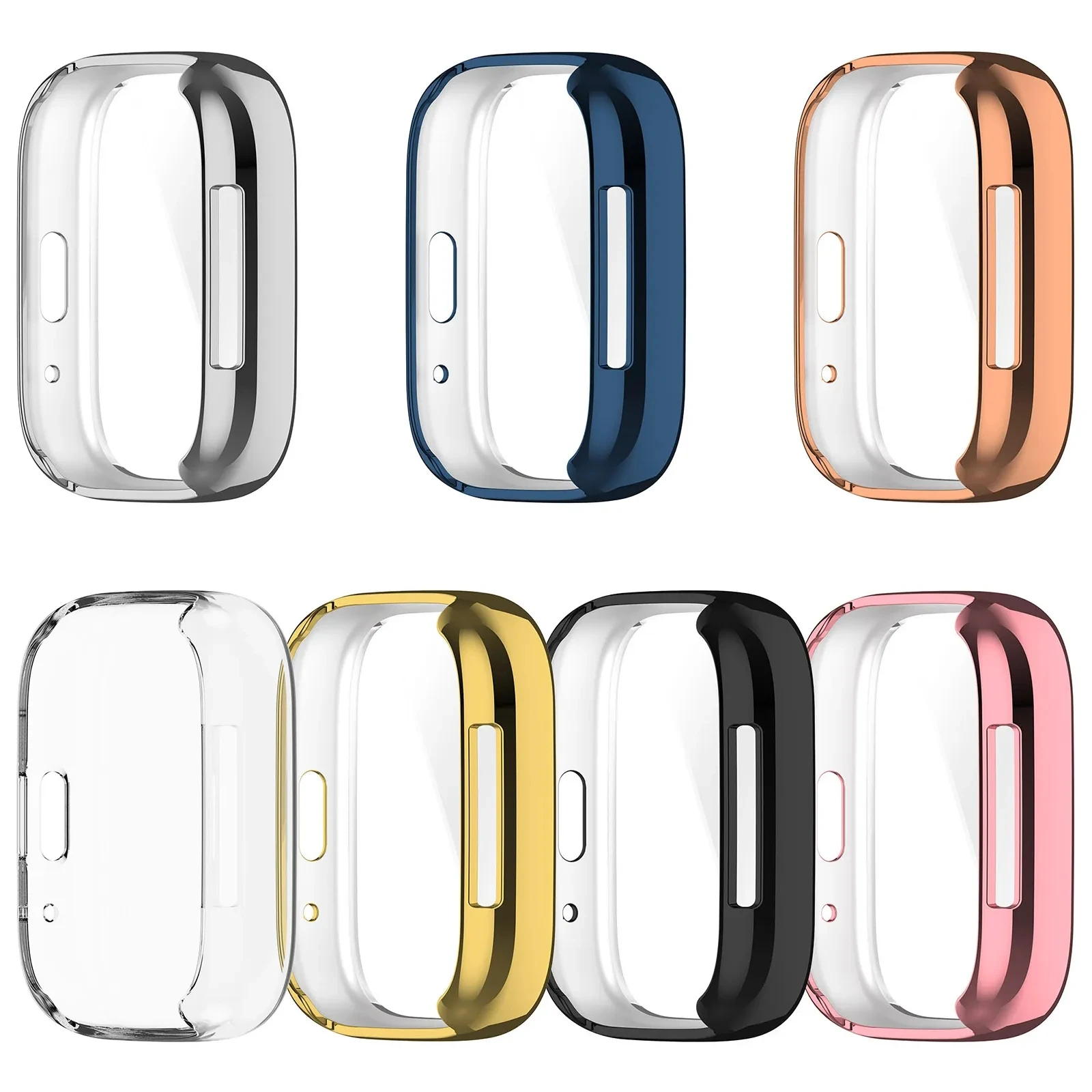 Screen Protector Case For Redmi Watch 3 Active All-Around Protective Bumper Shell Cover For Redmi Watch3 Lite Accessories Correa