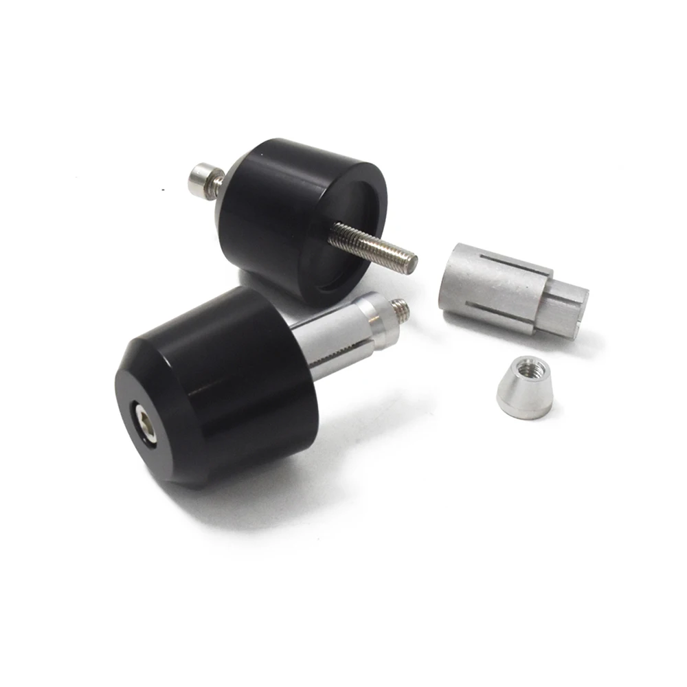 Torvian Universal fit 22mm 7/8 Inch CNC Aluminum Motorcycle Handlebar End Grip Cap Screw Plug End Weights view 3
