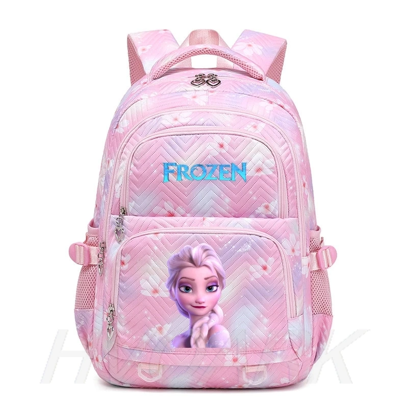 Mochilas para estudiantes Frozen Anna Elsa, mochila escolar impermeable para mujer, bolsa de viaje, mochila escolar para chicas adolescentes