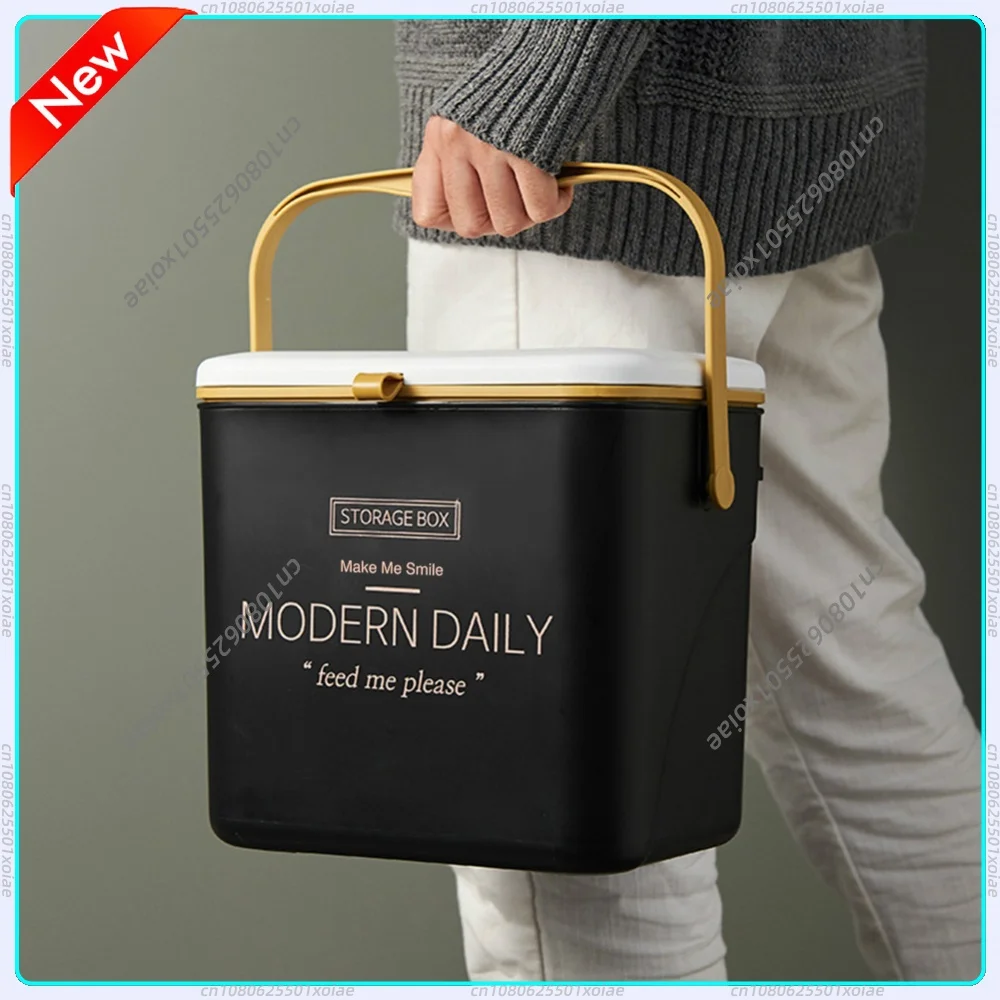 Hanging Garbage Basket Large Capacity 7/12L Compost Bin Recycling Garbage Can Wall Mounted for Kitchen Counter Top Or Under Sink