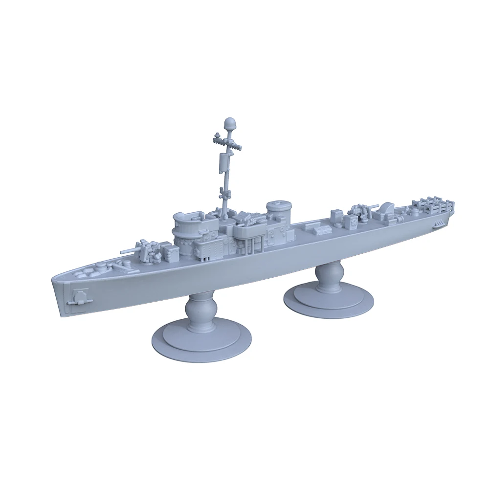 

SSMODEL SSC599 1/2000 1/3000 Комплект военной модели USS PC-461 Class Carmi Sub-Chaser Full Hull
