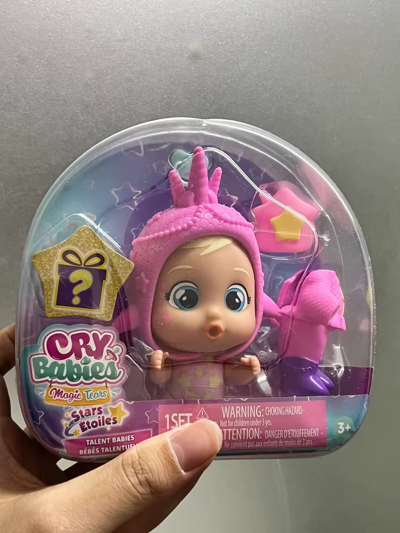 دمية Cry Babies Magic Tears من العلامة التجارية الأمريكية - لعبة قطيفة رائعة للكبك مع ميزة دموع سحرية للأطفال والأطفال الصغار