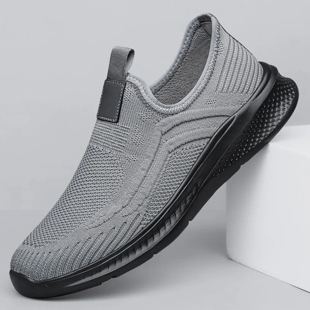 

Breathable Mesh Slip-On Shoes for Men Comfortable Non-Slip Casual Sneakers