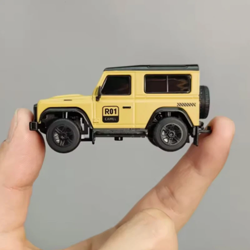 LDARC R01 MINI RC Crawler 1/64 Simulierte elektrische Fernbedienung Modellauto Tabletop RTR 2,4 GHz Erwachsene Kinderspielzeug