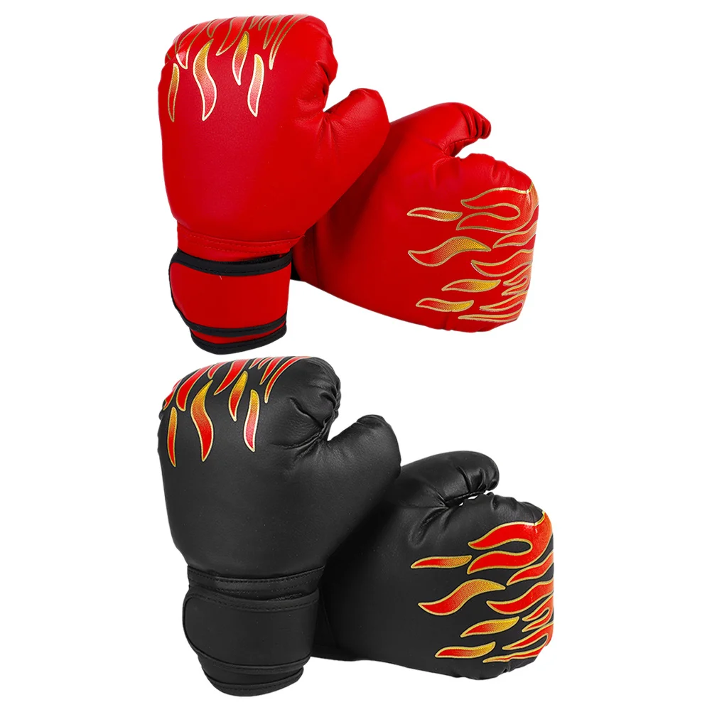 

Boxing Gloves Thai Glove For Training Punching Sparring Kickboxing Supply Portable Practice Gear Fitness