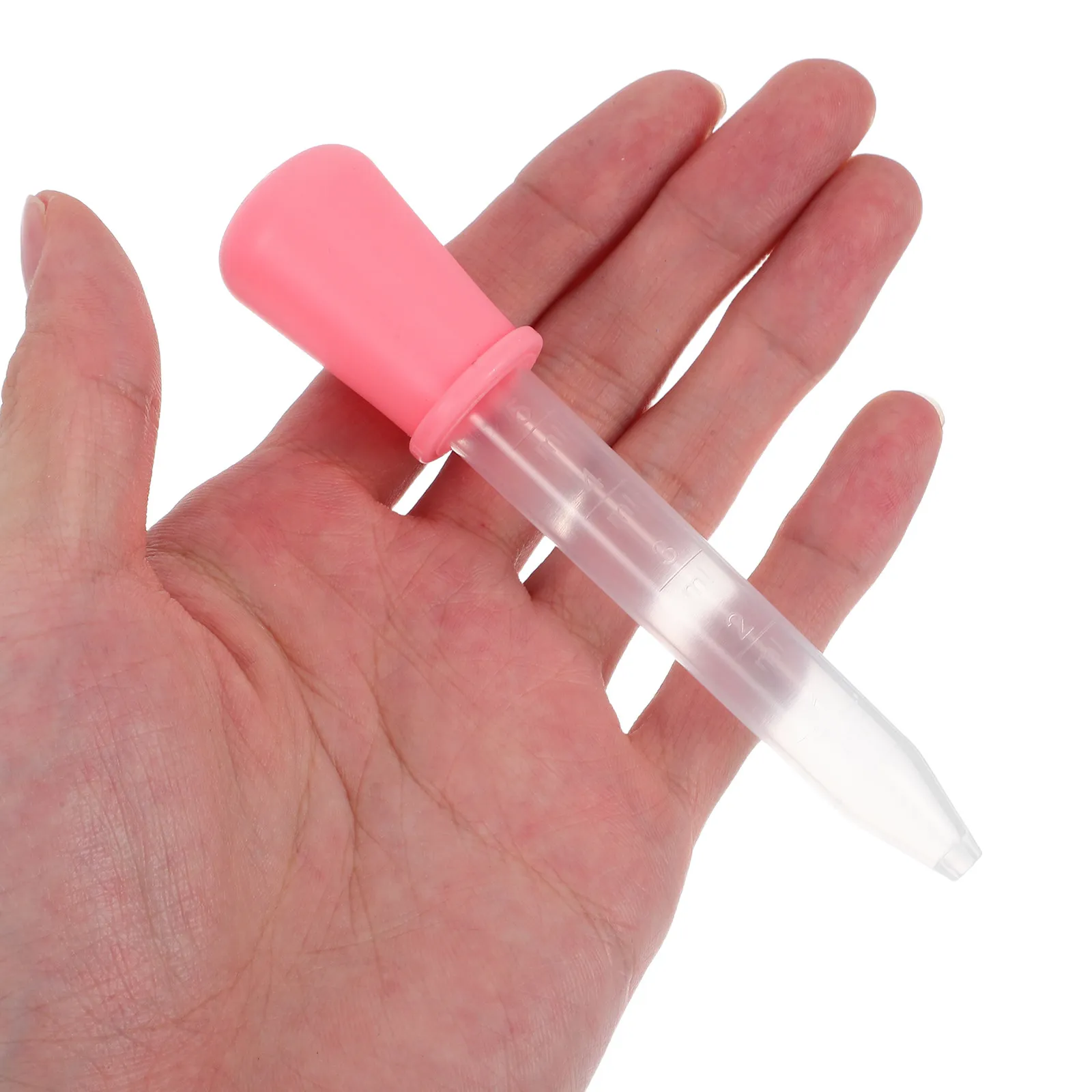 1Set Press-Type Pet Medicine Feeder Ergonomic Handle Precise Dosage Control for Cats Dogs Rabbits Liquid Solid Easy Clean