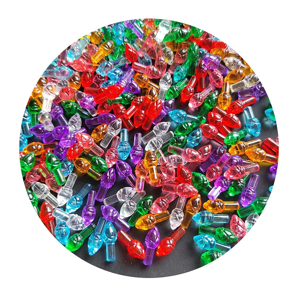 

Ceramic Christmas Tree Replacement Lights Christmas Plastic Lights Set Multi Colors Olive Pentagram Shaped Christmas Bulbs Color