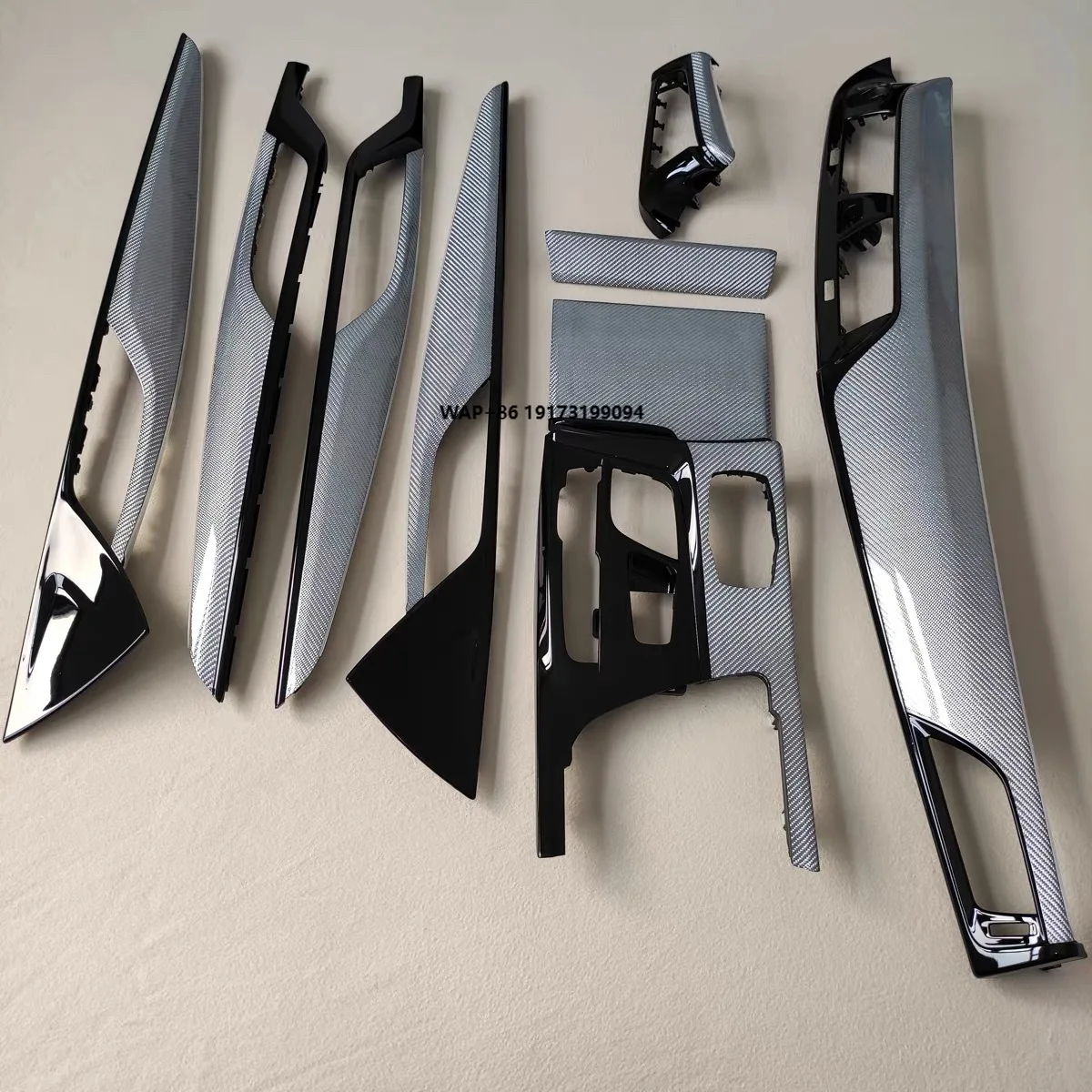 G38 Interior Components Carbon Fiber Interior Replacement for B-MW 5 Series