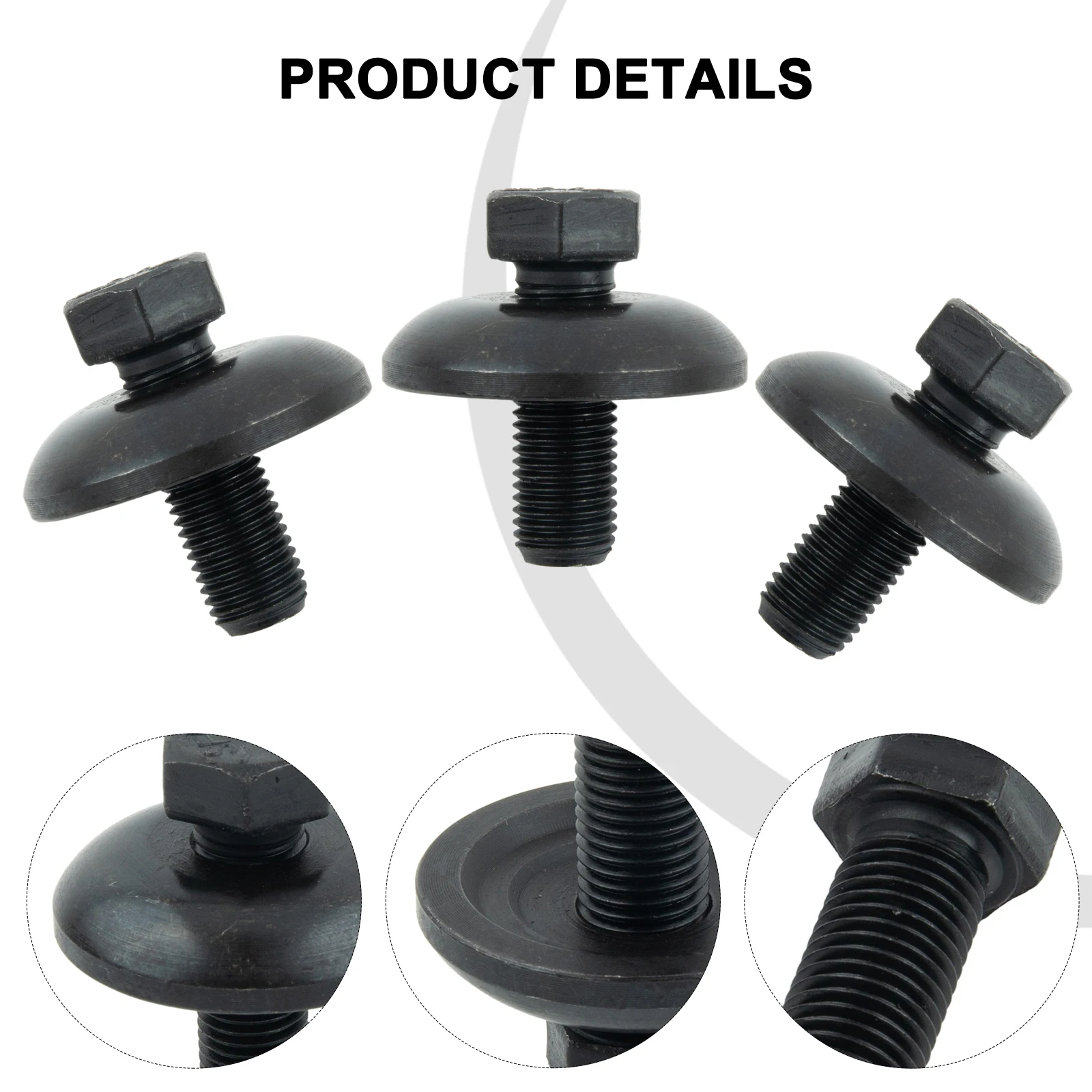 Efficient Solution Three Pack of Rotary Blade Bolts and Washers Perfectly Aligned with For Craftsman's Specifications