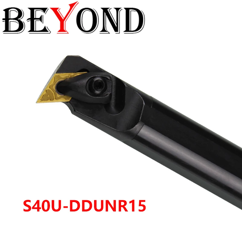 

BEYOND S40U-DDUNR15 S40U DDUNR15 D-type Internal Turning Tools DDUNR Holder CNC Boring Bar Lathe Cutter Carbide Inserts DNMG1504