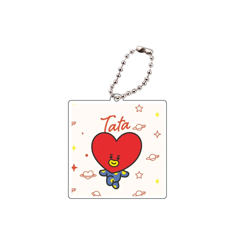 Porte-Clés de Dessin Animé Bt21 Cooky TMiTrendy, Pendentif de Sac Koya Rj, Jouet Cadeau pour Enfant, Nouvelle Collection