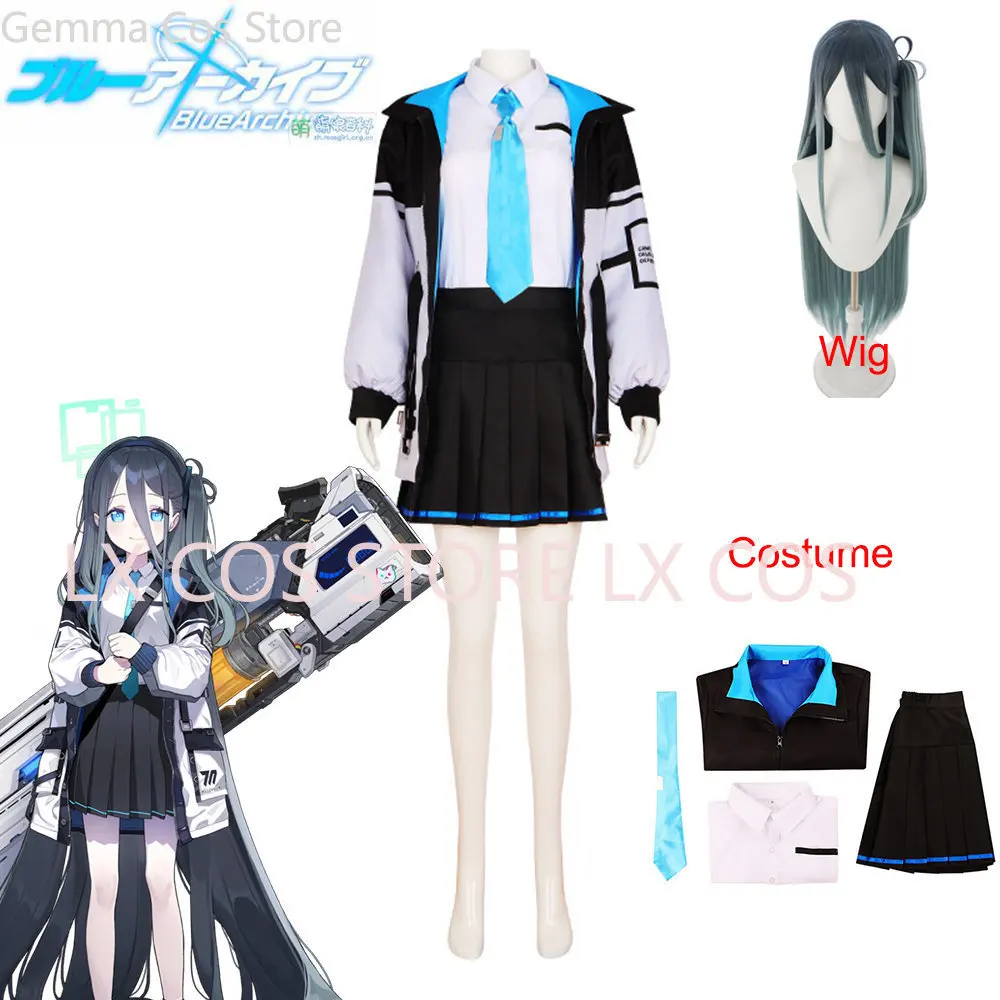 

Unisex Anime Cos Blue Archive Tenndou Arisu Cosplay Costumes Outfit Halloween Christmas Uniform Suits