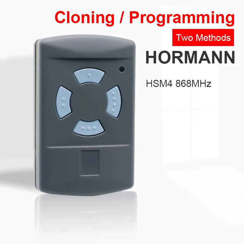 HORMANN 868 HS2 HS4 HSE4 HSM4 HSM2 Marantec Garage Door Opener Digital 302 Remote Control Clone For D384 D382 Handsender 868MHz