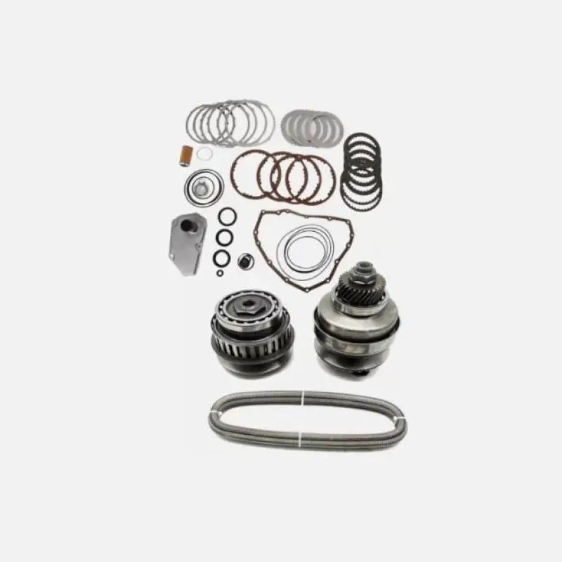 JF015E RE0F11A Transmission Master Rebuild Kit and Pulley Set with Belt for Nissan Vehicles.