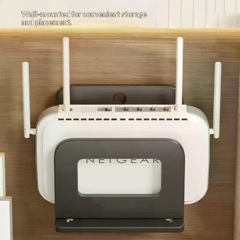 1Pc Adjustable Small Device Wall Mount Holder For Router Modem TV Box And Other Media Players