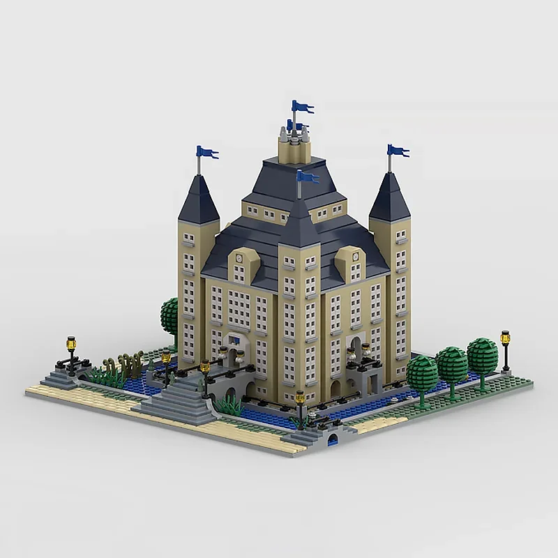 Moc ビルディングブロック ヒームステデ城 ミニバージョン テクノロジー モジュラーブリック モデル ギフト クリスマスおもちゃ DIY セット 組み立て