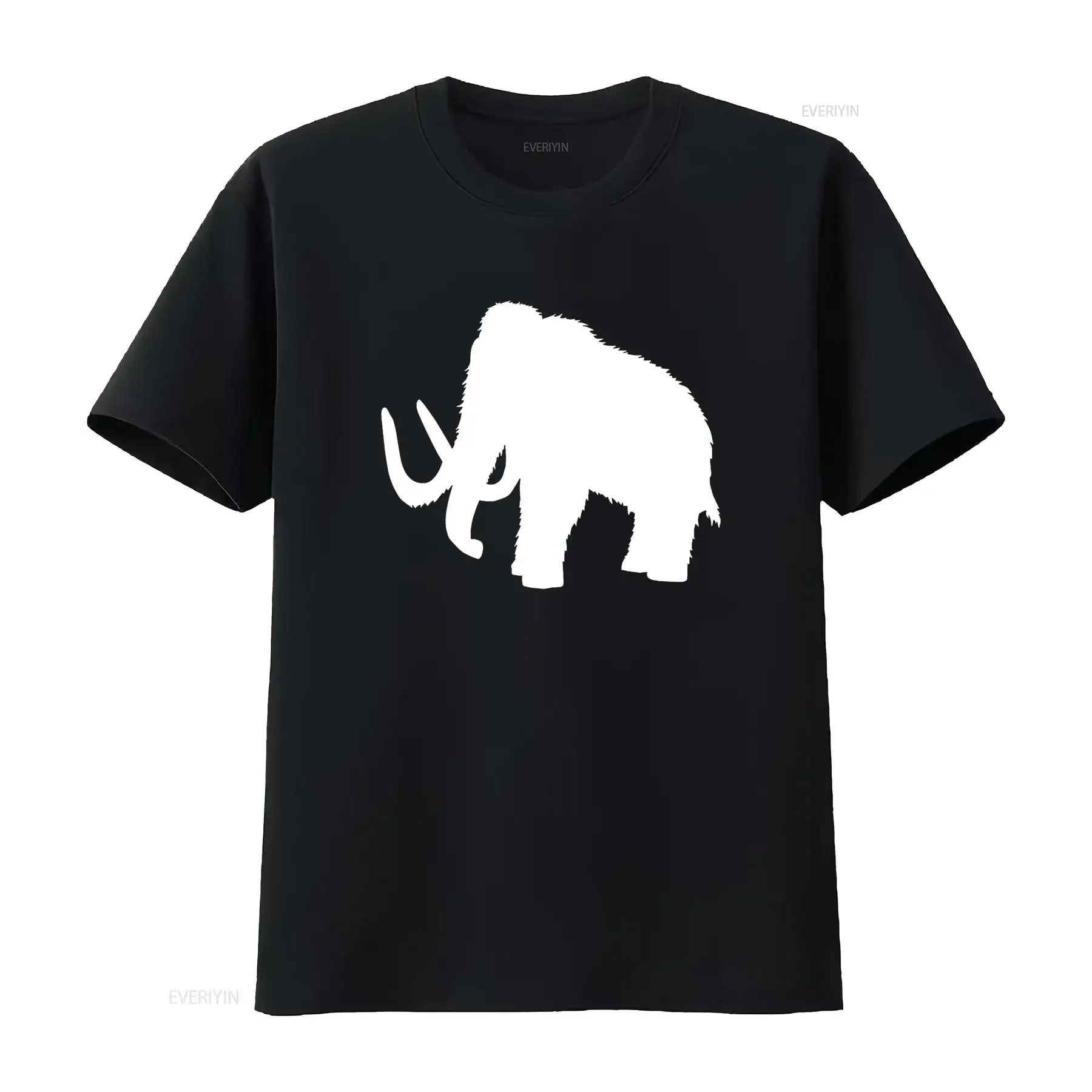 Camiseta Mammoth vintage lavada, ropa de calle transpirable, estirada, ligeramente para hombre, moda Unisex, cómoda, informal, elegante y suave