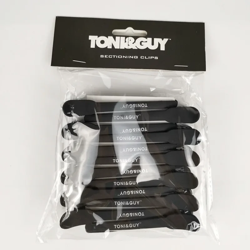 Kappershaarclip Salon Professioneel Dames Gevlochten Gereedschap Zwart Plastic Haarspeldklemmen Klauwgedeelte Alligator Clips