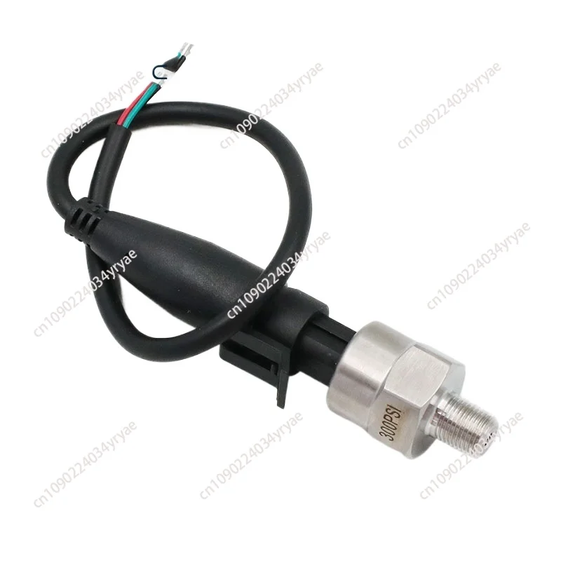 DC 5V 1/8NPT Pressure Sensor Transmitter Sensor Stainless Steel Measurable Oil Air Water