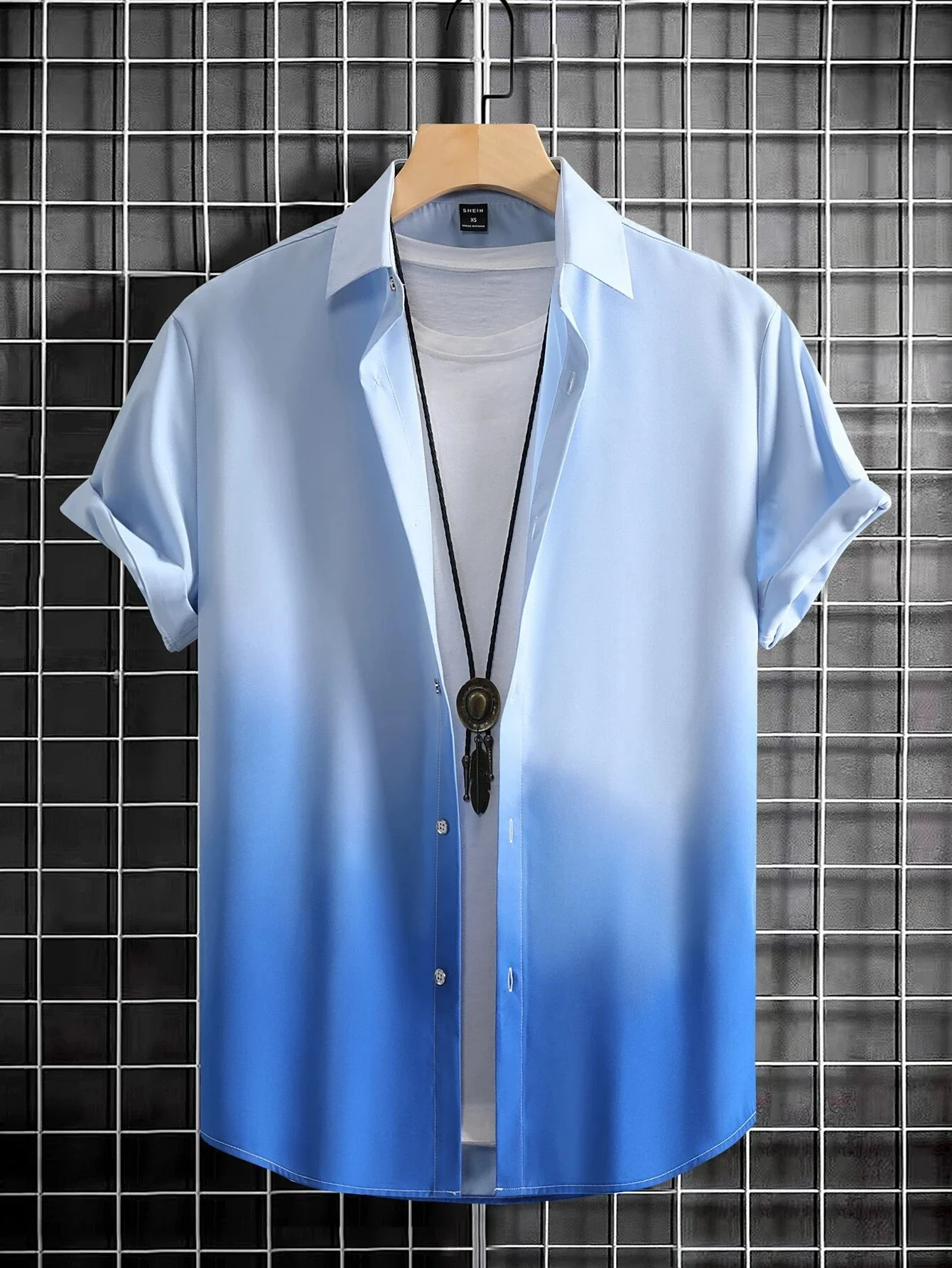 Chemise hawaïenne décontractée pour hommes, haut à manches courtes, motif nickel é, imprimé en 3D, Streetwear, vêtements d\'été