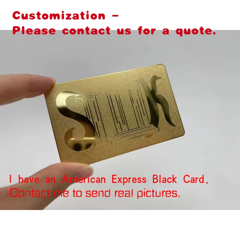 

custom.Mirror Polished Plated Stainless Steel Custom Printed VIP Loyalty Membership Business NFC Metal Card with Laser Engraving