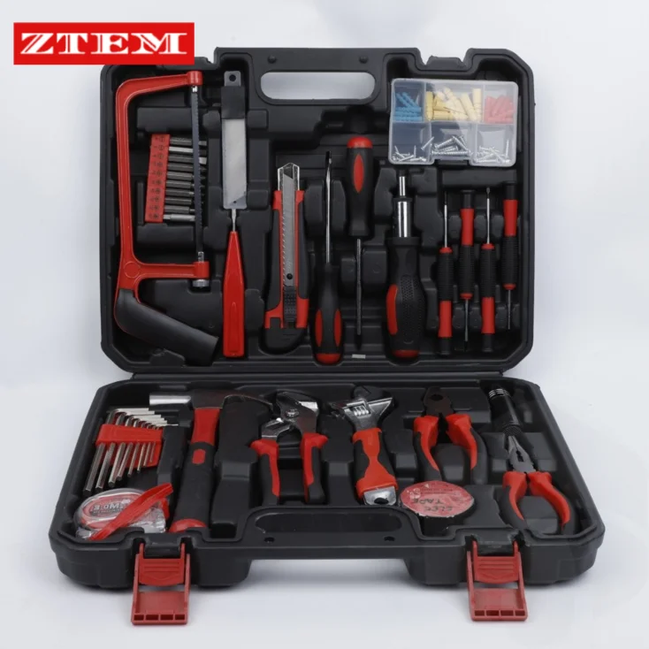 

ZTEM Tool Box Sleeve Socket Set Multifunctional Tools Combination Electrician Car Repair Socket Wrench Kit Complete Kit Toolbox