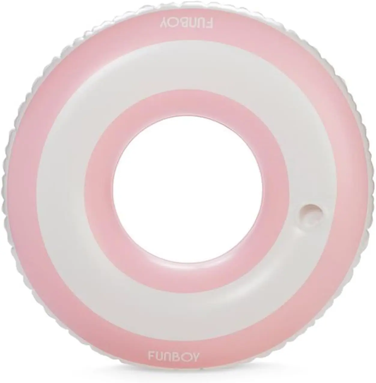 

Giant Pink Ring 48'' Tube Float with Integrated Cup Holder, Perfect for Summer Pool Party, Large